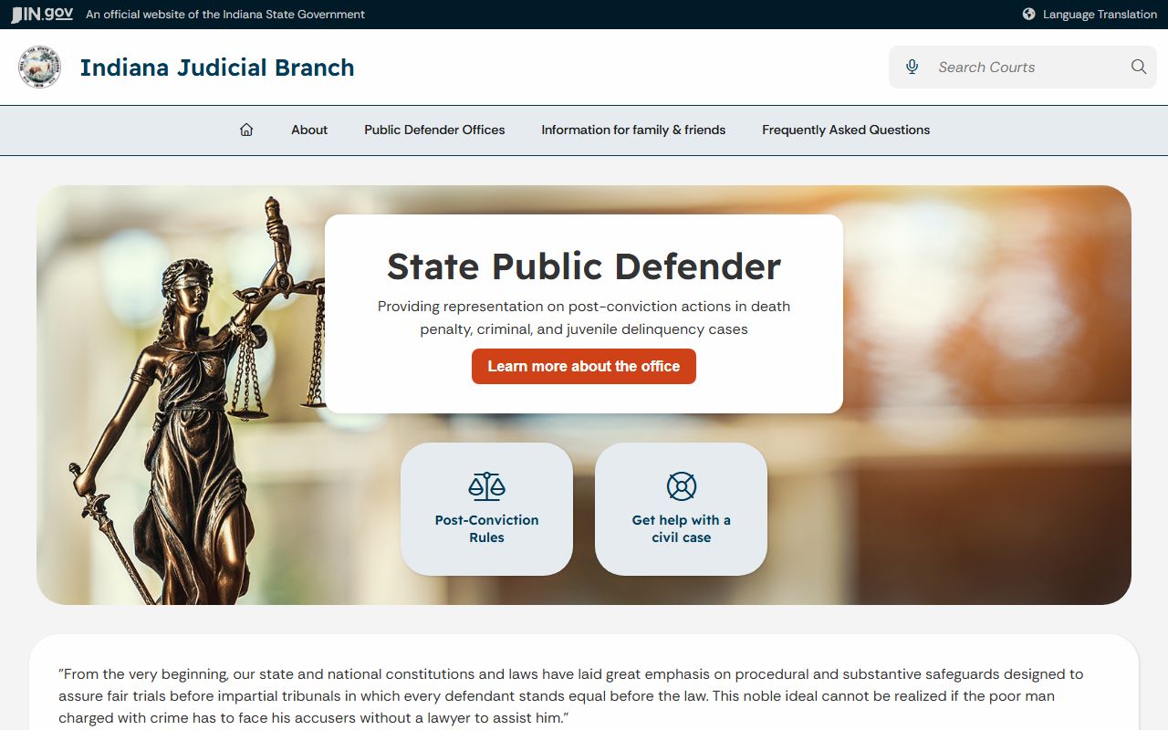 Decatur County criminal court records Indiana State Public Defender